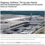 Malpensa, Valditara: "Per la Lega rilancio dell'hub fondamentale, a differenza di chi punta tutto su Fiumicino"
