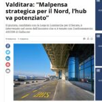 Valditara: “Malpensa strategica per il Nord, l’hub va potenziato”