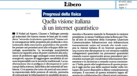 Quella visione italiana di un internet quantistico